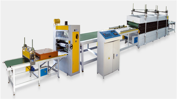 HF900型板材熱熔膠復合機組 